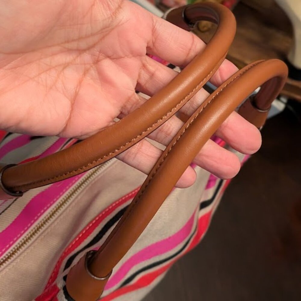 O1 KATE SPADE Oak Island Striped Tote - Picture 8 of 12